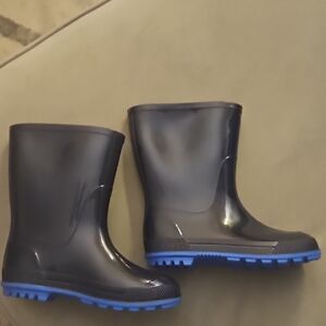 Toddler Navy Blue Rain Boots